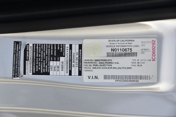 2002 Porsche GT2